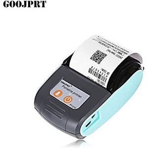 Handheld Inkjet -printer Mini Pocket Draadloze Thermische Ontvangstprinter Bluetooth-compatibele inktleer Bill Machine Printers Mobiele telefoon Printer Case Paper Niet gemakkelijk te vervagen(Giallo)