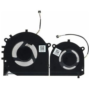 Laptop CPU & GPU koelventilatorset (paar) voor IBM ThinkBook 13S-IML -IWL FLDU FL03 5V