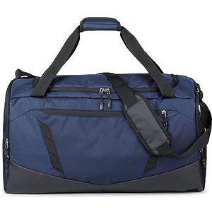 Sporttas voor dames en heren, multifunctionele tas met grote capaciteit, outdoor handtas, gymtas, Blauw, 60x28x30cm