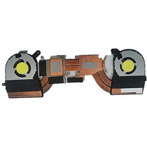 Laptop koelventilator & koellichaam Voor For DELL Alienware 13 R1 Zwart