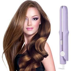 HomeJoySet 2025 Nieuwe Mini Dual-Purpose Krultang - 2-in-1 Wand & Stijltang For Alle Haartypes (Paars)(Purple)