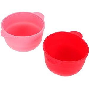 2 Stuks Vervanging Wax Potten Verwijderbare Siliconen Wax Warmer Potten Ontharing Waxen Bowls for Thuisgebruik Wax Machine (willekeurige Kleur)