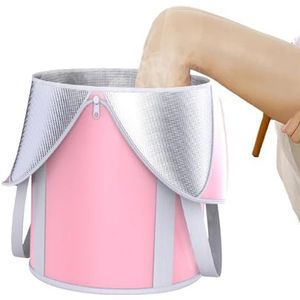 opvouwbare emmer - voetbadje | draagbare reisvoetbad bad | voet bad massage vat voet spa thuis pedicure Basin voor camping voeten spa emmer