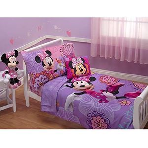 Disney Peuter, polyester, Minnie's Fluttery Friends-Lavender, 4-delige set