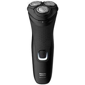 Philips Norelco Scheerapparaat 1100, met Comfort Cut Blades & 4D Flex Heads (alleen voor gebruik met snoer), S1015/81