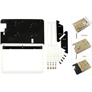 Waveshare Acrylic Bicolor Case/Cover for 7inch Capacitive Touch Screen HDMI Interface LCD Combines Raspberry Pi 7inch LCD and Mini-PC to an All-in-one Device