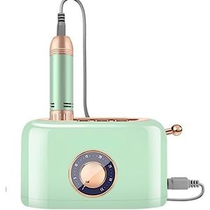 Elektrische nagelvijl, Cameravorm Elektrische nagelboormachine, elektrische nagelvijl, nagelaccessoires, gel-nagellakschuurmachine, professionele gereedschapsmanicure voor zowel natuurlijke als kunstn