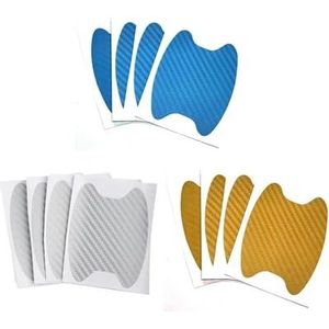 Autodeursticker Handvat Anti-krasbestendige Hoes Koolstofvezel Bescherm Auto's Film Styling Exterieur Autoaccessoires(Mixing-12pcs 3)