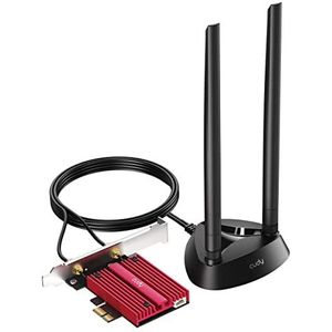 Cudy - WE9300S - WiFi-kaart - Tri-Band - Draadloze Adapter - 6GHz - Intel BE200 Chipset