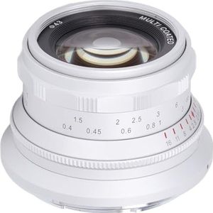 35mm F1.4 Camera Lens Full Frame Camera Portret Lens voor Z Mount voor Z30 Z5 Z6 Z6II Z7 Z7II Z8 Z9 ZFC (WHITE)