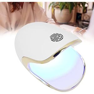UV-led-nagellamp Mini-nageldroger voor één Vinger, Kleine Draagbare Enkele Vinger-nageldroger Lamp UV-nagelgel LED-nagels Uithardende Machine Nagelkunstgereedschap, 6W
