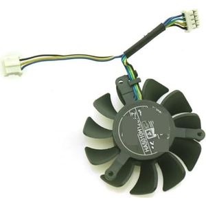 HA5010H12SF-Z 12V 0.13A 50mm GPU Fan For MSI RX560 550 RX460 2G/4GT LP OC Graphics Card Cooler Cooling(HA5010H12SF-Z-B)