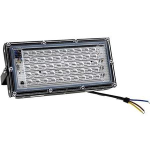 LED-schijnwerpers buiten, Outdoor UV Led Zwart Licht 100W 200W 300W Waterdichte Sta Dance Ultraviolet Blacklight Flood Light For Glow In The Party Decor(Color:50W NO Plug)