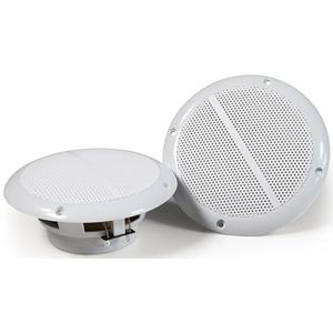 HAVA - Inbouwluidsprekers - Wit - Kunststof - Set van 2 Waterdichte Speakers