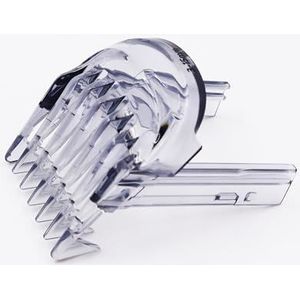 Tondeuse kam compatibel met Philips HC5610 HC5612 HC5630 HC5632 HC5690 HC5691 HC7650 scheerapparaat; 3-15 mm scheermes tondeuse kam; haarbaardkam; dunner wordende haarkam (3-15 mm scheermes tondeuse