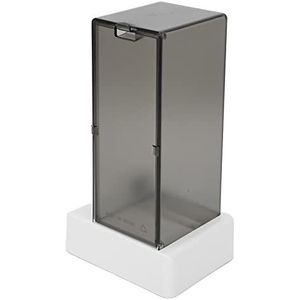 Automatische Wattenschijf Dispenser met Druk -out Ontwerp | PC -materiaal van Voedingskwaliteit | Skidproof Bodem voor Badkamers en Slaapkamers