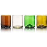 Rebottled Glazen - Short Tumbler - 4-pack - Mix