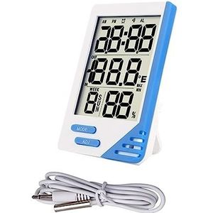 Mini LCD Digitale Temperatuur-vochtigheidsmeter Indoor Outdoor Office Hygrometer Thermometer Aquarium Meetinstrument(YZD100-KT908)
