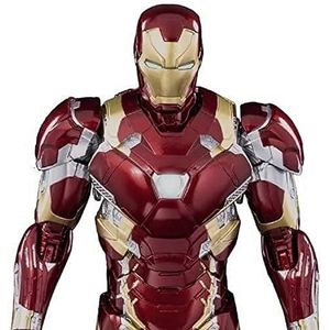 ThreeZero - Marvel Infinity Saga - Iron Man Mark 46 Deluxe actiefiguur op schaal 1/12 (net)