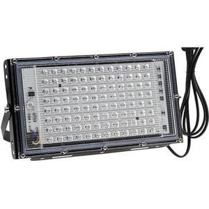 UV-LED-licht, 100W 200W Ultraviolet Uithardingslamp Multifunctioneel Violet Licht 365nm+395nm UV Uithardingslamp Fluorescerend UV Licht Paars Licht voor UV-gelnagels en ultraviolette uitharding(100W)