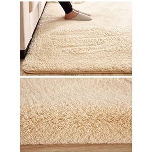 Tapijt Shaggy Plush Area Rug White Fluffy Rug Carpets for Living Room Decor Faux Fur Anti Skid zacht tapijt for de slaapkamer Grijs Tapijt Woonkamer (Color : 4, Size : 120x160cm)