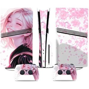 Voor PS5 PRO Skin Digital Edition Console En Controller Vinyl Cover Skins Wraps Krasbestendig, Compatibel Met Voor PS5 Digital Edition Pro 31718 Geen Schuimvorming Bubbelvrij
