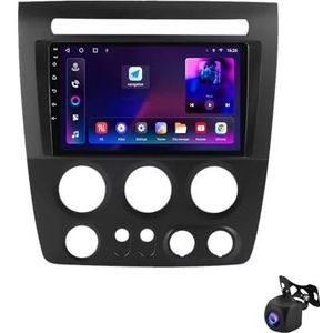 Android 12 autoradio 9"" Touchscreen Auto Stereo voor Hummer H3 2005-2010 Ingebouwde Carplay Android Auto Ondersteunt WiFi GPS Bluetooth USB Stuurbediening/Mirror Link(XY8 8Core 8+128G)