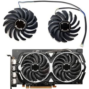 PLD09210S12HH Vervangende ventilator voor MSI RX6600 ARMOR V1 grafische kaart