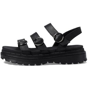 Skechers Dames Jammers-Lite-Poppin' 2.0 sandalen, zwart/zwart, 35 EU, zwart, 35 EU