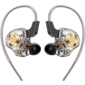 sodeber Draad in Oordopjes met diep Bas en Comfortabele Geschikte Hoofdtelefoon voor Muziek Gaming Videogesprek