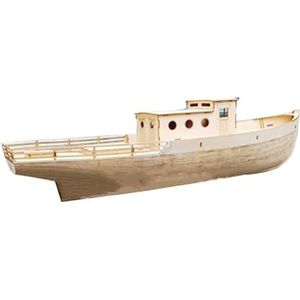 For:Modelschip Voor: Nalan vissersboot afstandsbediening elektrische boot houten met de hand geassembleerde boot modelbouwset speelgoed for jongens cadeau Beste Cadeaus Voor Vrienden En Familie