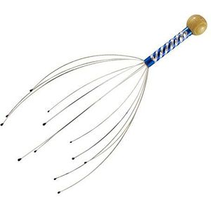 Hoofdmassageapparaat - Hoofdhuidkrabber met getipte vingers, handheld ontspannende therapeutische tintelende hoofdhuidmassage voor diepe ontspanning en haargroeistimulatie - door Trixes