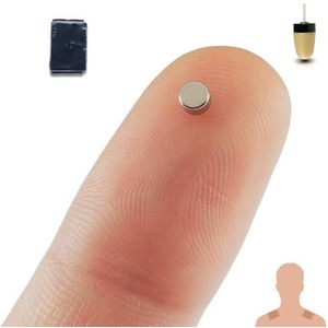 PingaOculto Spy Oortelefoon GSM Spion Draadloze Oortjes Verborgen Mini Onzichtbaar SIM-kaart met Microfoon Kleefstrips - Oordopjes Draadloos Oortjes (Spy Oortelefoon Nano GSM Stuk + Vip Pro SuperMini)