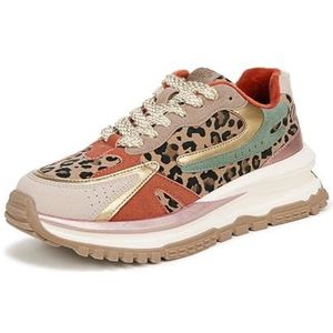 Blowfish Malibu Womens Leo Retro Sneaker Leopard 8.5 M