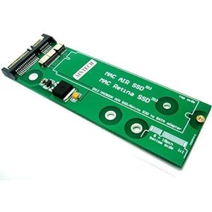 Sinech 7+17Pin naar SATA Adapterkaart, Compatibel met SSD Vanaf 2012 Jaar MACBOOK Air/PRO Retina