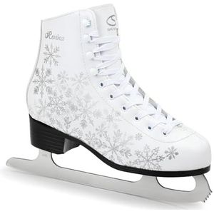 MADIVO SMJ Revina Kunstschaatsen voor dames, klassieke schaatsen, wit, maten: 36, 37, 38, 39, 40, 41, 42, wit, 37 EU