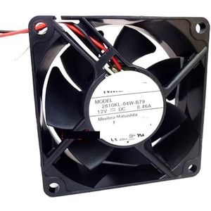 CPU Cooler Fan For NMB 2810KL-04W-B79 7025 7CM 12V 0.46A Dual Ball High Air Volume Server 70 * 70 * 25MM