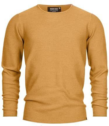 Indicode - Gebreide Trui - Blauw - Katoenmix