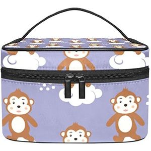 Make-up Organizer Bag, Reizen Make-up Tas Organizer Case Draagbare Cosmetische Tas voor Vrouwen en Meisjes Toiletartikelen 3 (35), Meerkleurig, 22.5x15x13.8cm/8.9x5.9x5.4in