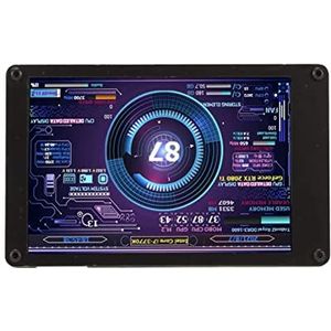 PC-temperatuurweergave, Computertemperatuurmonitor 3,5-inch Thema-editor Traploze Helderheid voor Internet