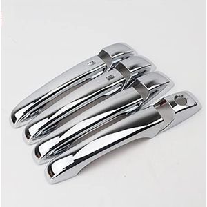 Voor Dodge Voor Avenger 2011 2012 2013 2014 2015 2016 2017 2018 2019 2020 Chrome Auto Deurgreep Cover Trim Met Intelligente Sleutelgat!