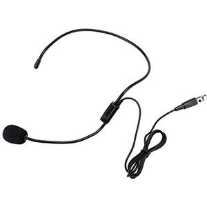 3-pins XLR-headsetmicrofoon, mini professionele draadloze microfoon, voor sport, optredens, politie, telefonisten, luidsprekers, telefoons en andere situaties.