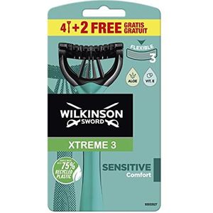 Wilkinson Xtreme3 Flexible Comfort + Sensitive, 6 Stuk