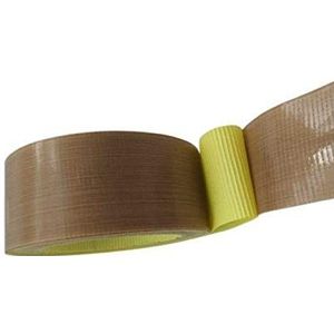 BE-TOOL PTFE Tape Teflon Heat Seal Glas Zelfklevende Tape (Pack van 1, 40mm x 10m)