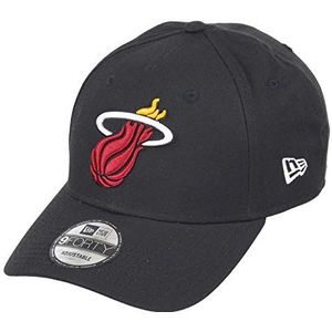 New Era Miami Heat New Era 9forty Adjustable Snapback Cap Nba Essential Black - One-Size