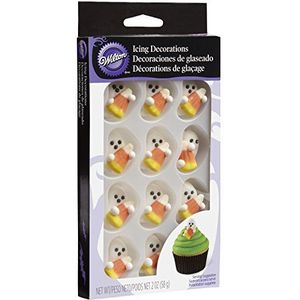 Wilton 710-0131 Halloween Royal Icing Decorations with Candy Corn