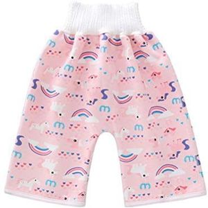 Baby Luier Shorts Herbruikbare Training Shorts Lekvrij Absorberend Wasbaar Zacht Ademend Shorts Luier Skort Broek voor Kids Baby Jongens Meisjes