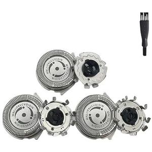 SH50 Compatibele scheermesjes met Philips Series 5000 elektrische scheerapparaten, Premium vervangende hoofden voor scheerapparaten voor het scheren van scheerapparaten, 3-pack, 1 borstel