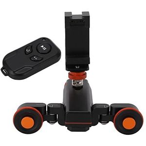 3 Versnellingen Flitser Elektrische Motor Track Slider, 360 ° Rotatie Elektrische Track Rail Slider Auto, Gemotoriseerde Draadloze Video Camera Dolly Met Afstandsbediening