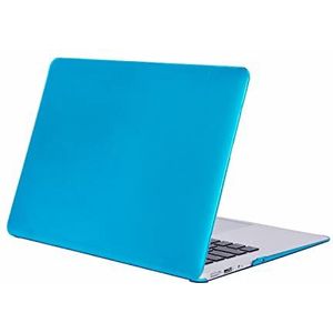 Tabletzakken hoesje Transparante laptoptas Compatible with MacBook Air 13 inch hoes 2022, 2021-2018 release A2337 M1 A2179 A1932 Retina-display Touch ID, klik op slanke harde hoes, volledige beschermh